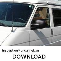 download 2.5 VW EUROVAN Engine MASTER workshop manual