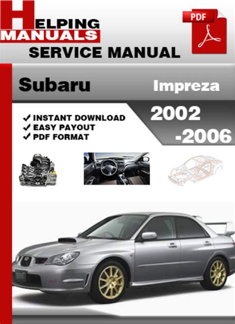 download 45 MB Subaru Impreza Official FSM workshop manual