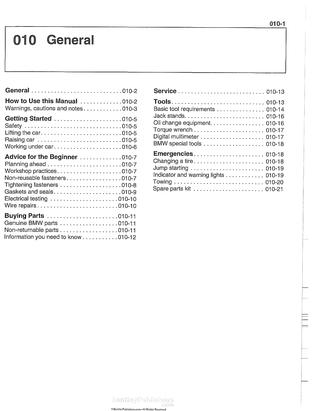 download BMW 5 Series E39 525i 528i 530i 540i Sedan Sport Wagon 1 002 workshop manual