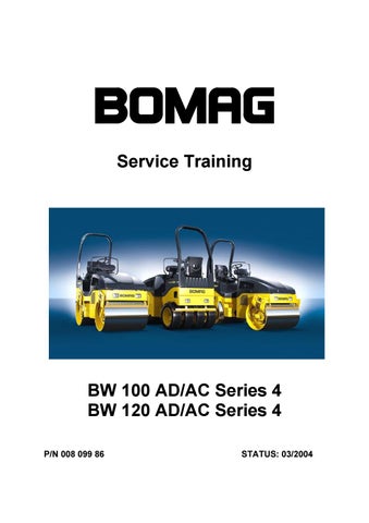 download Bomag BW 100 AC 4 able workshop manual