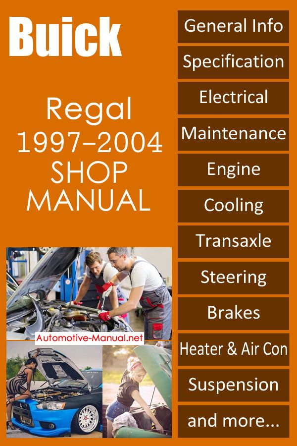 download Buick Regal workshop manual