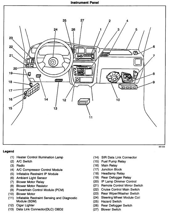 download CHEVY CHEVROLET Tracker able workshop manual