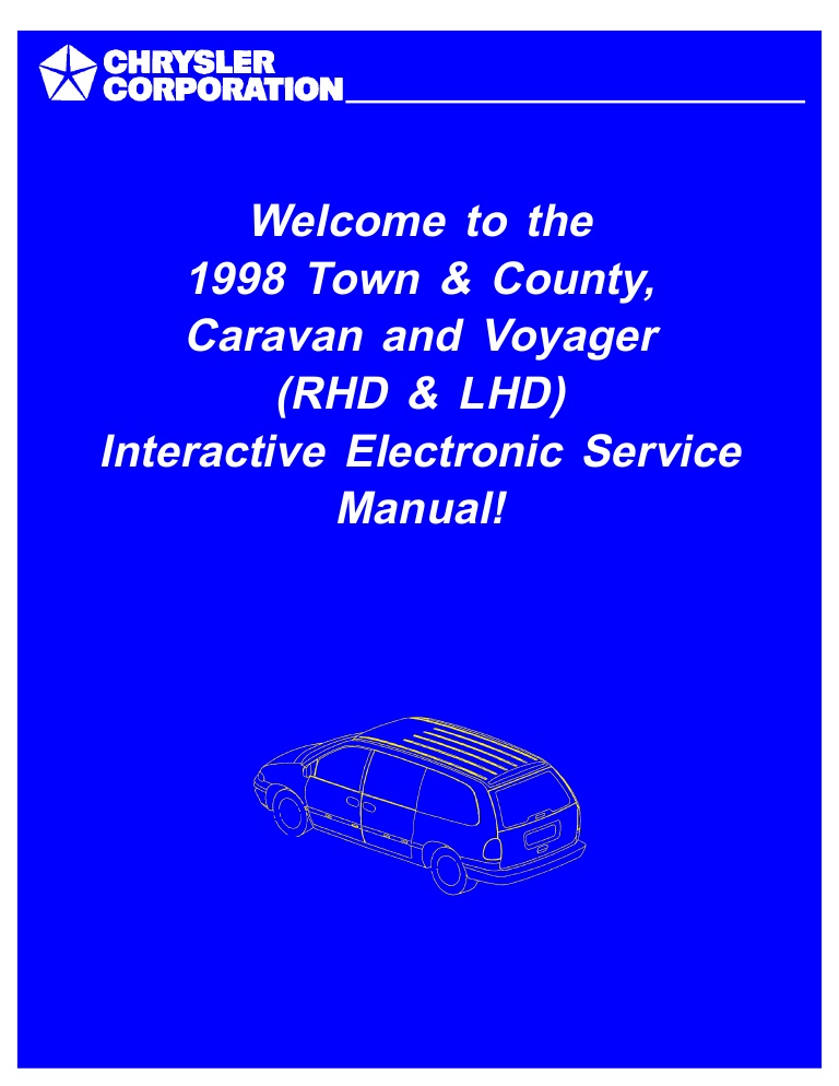 download Caravan Dodge Manuals workshop manual