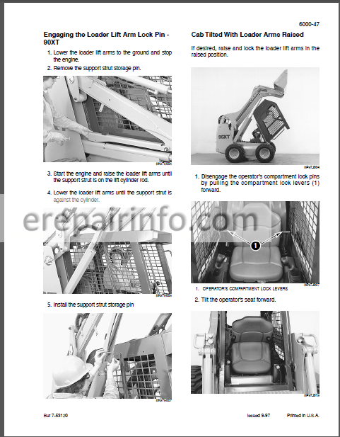 download Case 85XT 90XT 95XT Skid Steer able workshop manual