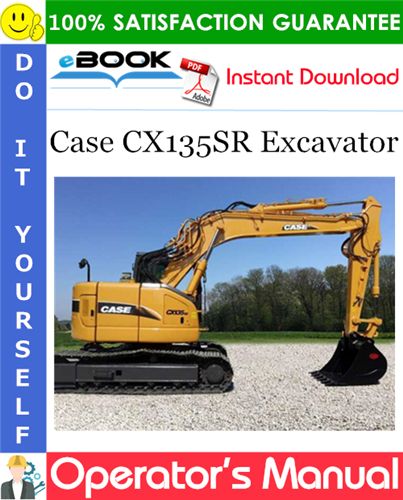 download Case CX135SR Excavator s able workshop manual