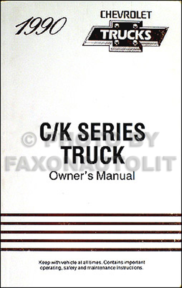 download Chevrolet C Pickup workshop manual