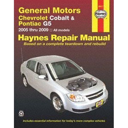 download Chevrolet Cobalt workshop manual