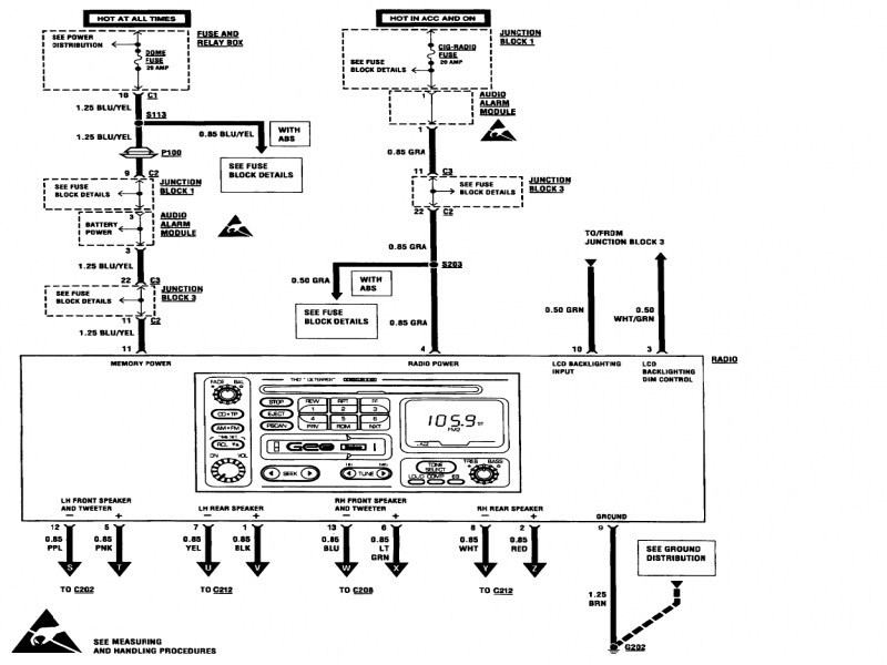 download Chevrolet Metro workshop manual