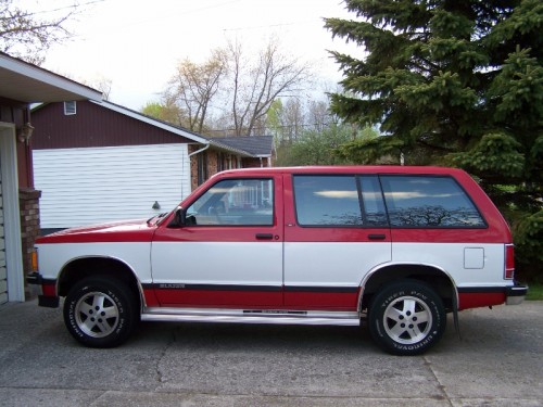 download Chevrolet S10 Blazer workshop manual