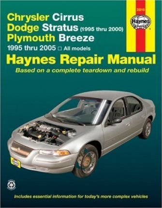 download Chrysler Cirrus workshop manual