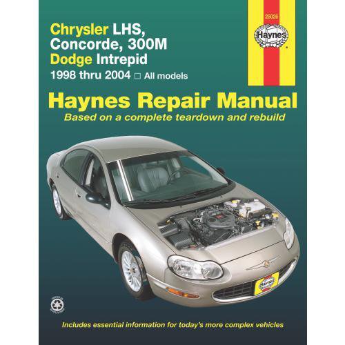 download Chrysler Concorde workshop manual