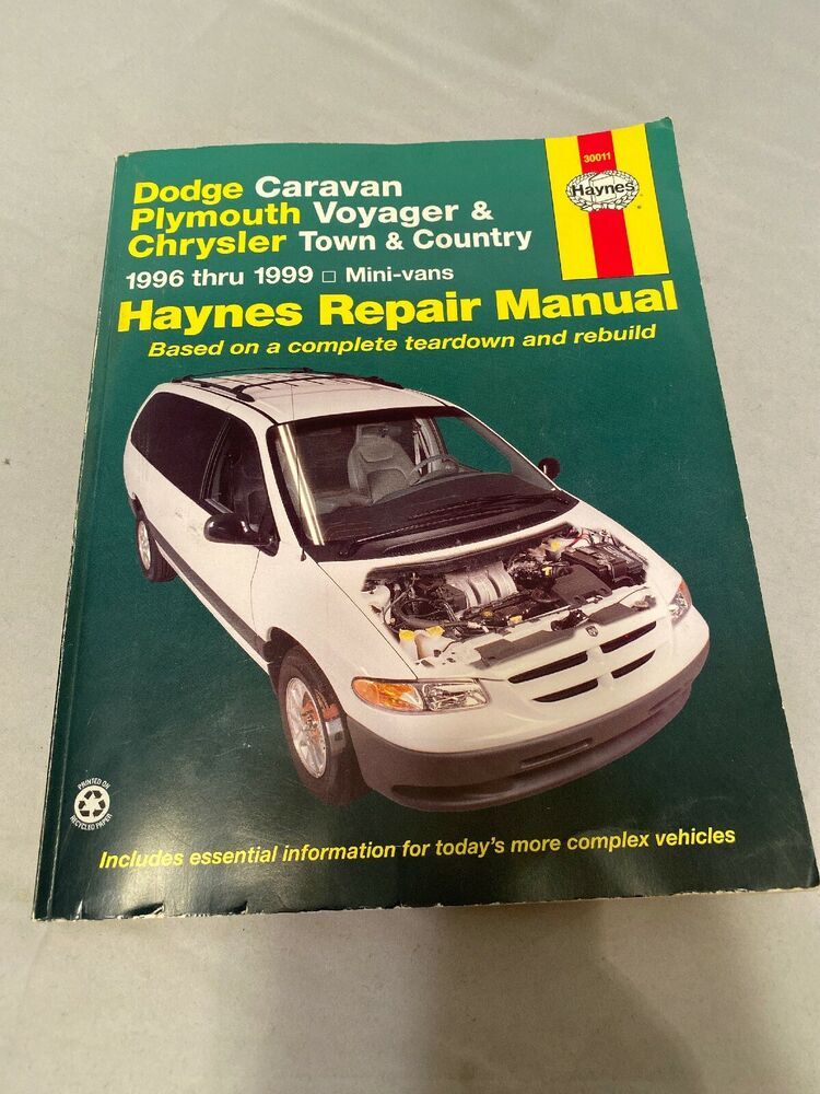 download Chrysler Dodge Town Country Caravan Voyager inFormat workshop manual