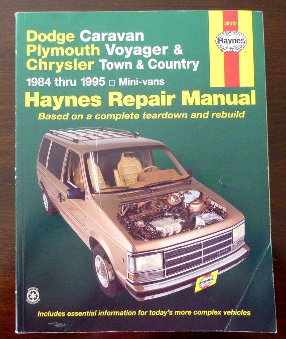 download Chrysler Dodge Town Country Caravan Voyager inFormat workshop manual