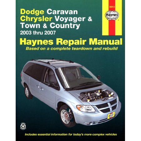 download Chrysler Voyager workshop manual