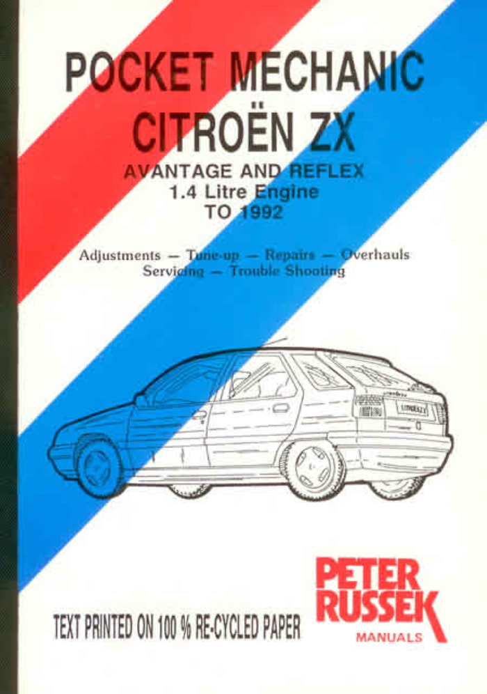 download Citroen ZX workshop manual