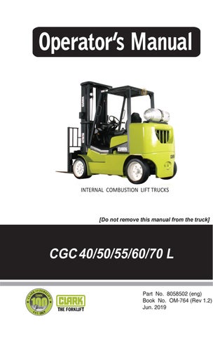 download Clark CMP 50 CMP 60 CMP 70 Forklift Truck able workshop manual