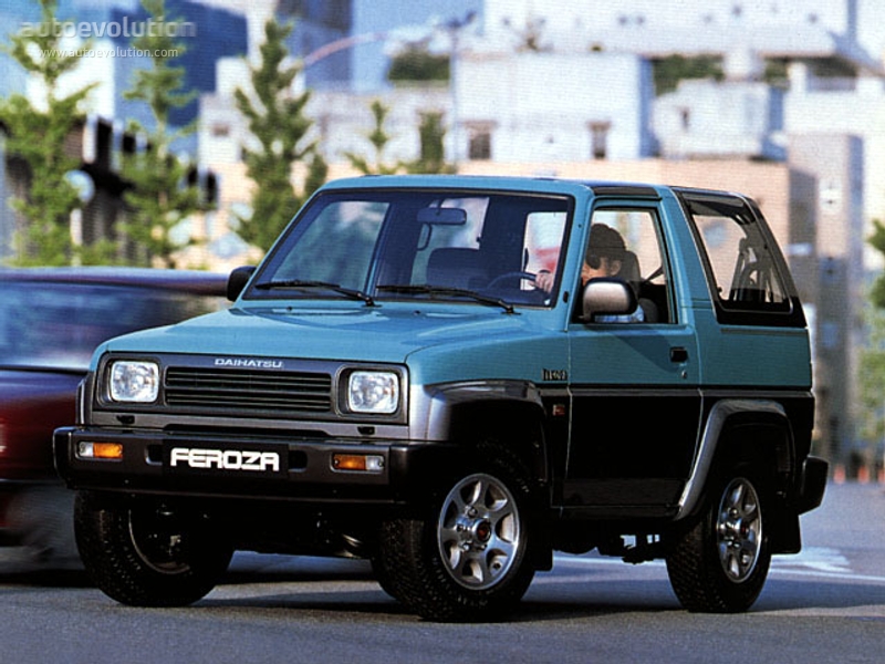 download DAIHATSU FEROZA F300 able workshop manual