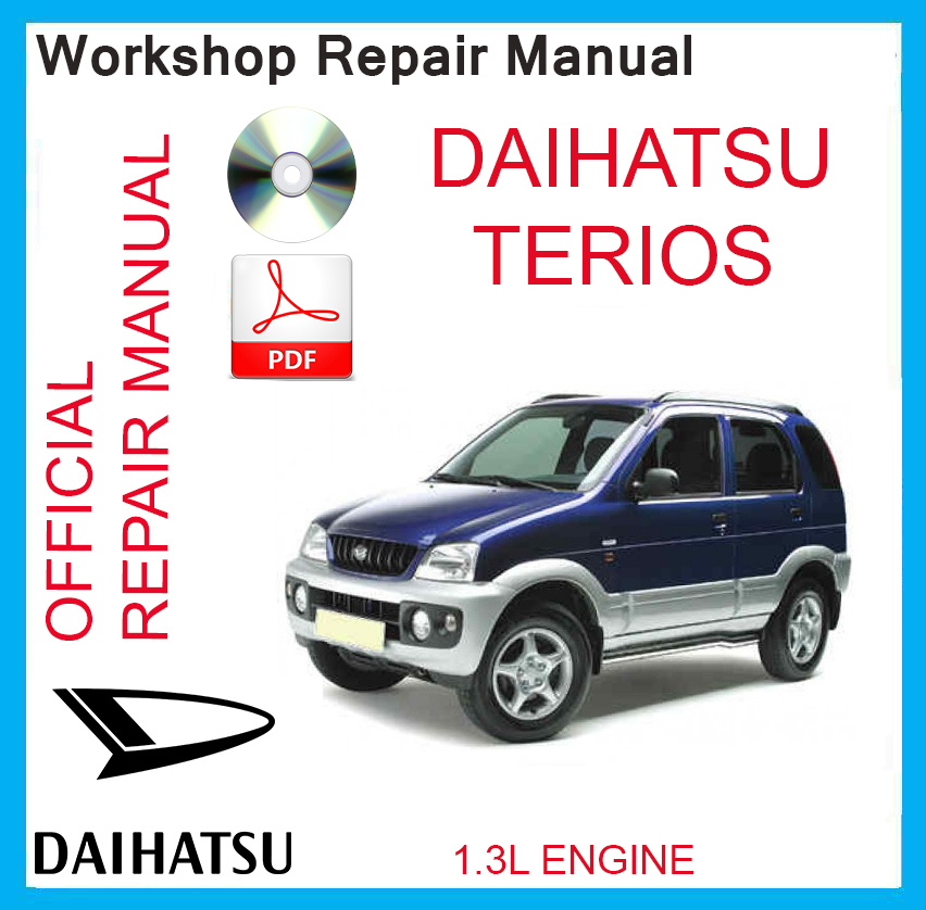 download DAIHATSU TERIOS J100 workshop manual