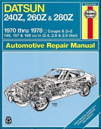 download DATSUN 260Z workshop manual