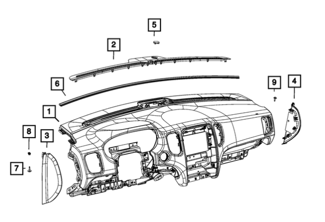 download DODGE DURANGO Part Exploded View able workshop manual