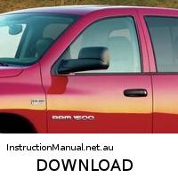 download DODGE RAM Truck 3.7L 4.7L 5.9L workshop manual