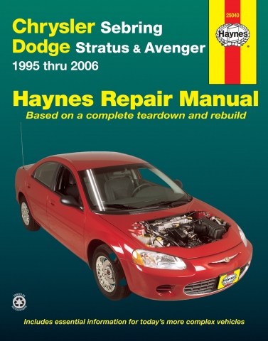 download DODGE STRATUS able workshop manual