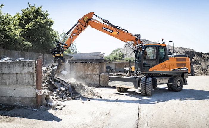 download DOOSAN DX140W DX160W Wheel Excavator able workshop manual