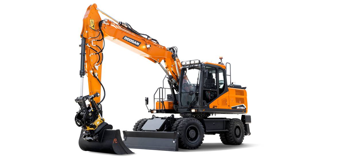 download DOOSAN DX140W DX160W Wheel Excavator able workshop manual