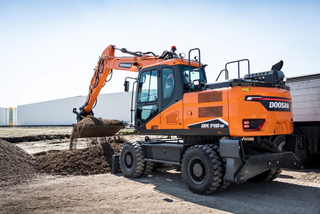 download DOOSAN DX140W DX160W Wheel Excavator able workshop manual