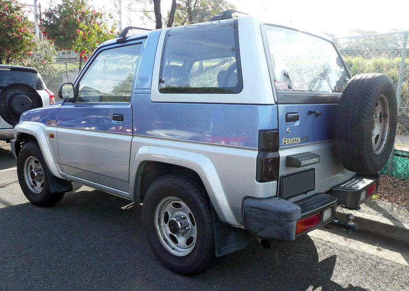 download Daihatsu F300 Feroza Rocky HD Engine workshop manual