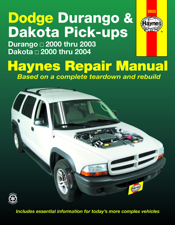 download Dodge Durango Manuals workshop manual