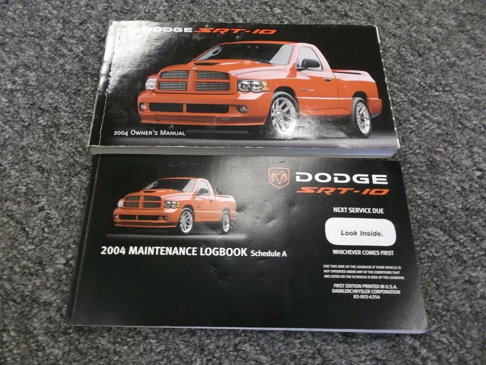 download Dodge Ram SRT10 workshop manual