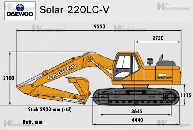 download Doosan Daewoo Solar 220LC V Excavator Operationable workshop manual