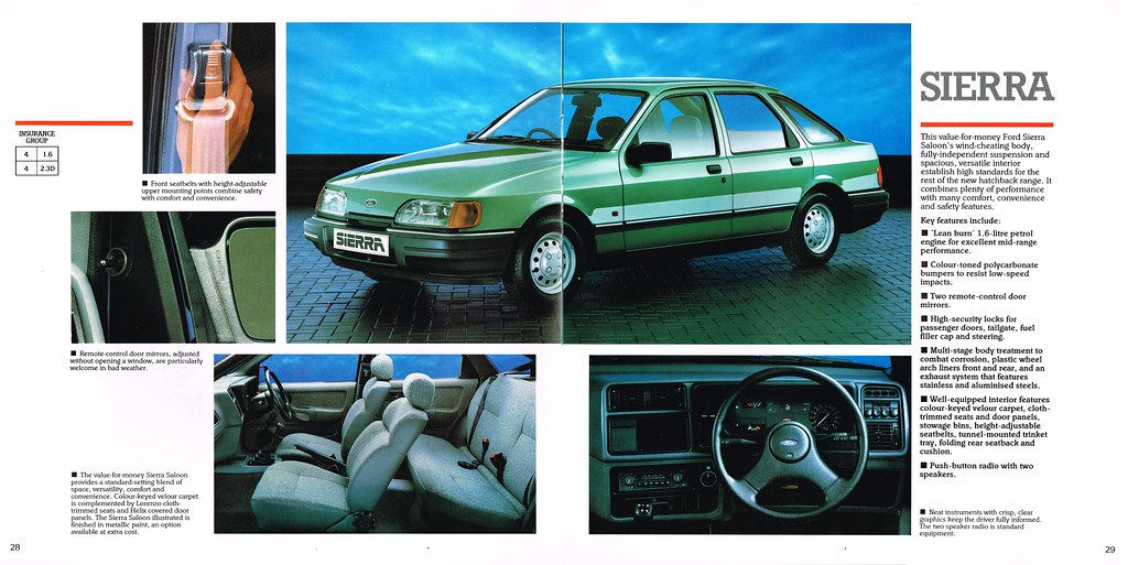 download Ford Sierra Saloon workshop manual