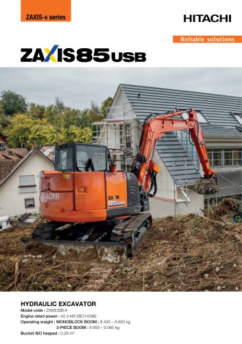 download HITACHI ZAXIS 75US 5N 85USB 5N Hydraulic Excavator able workshop manual