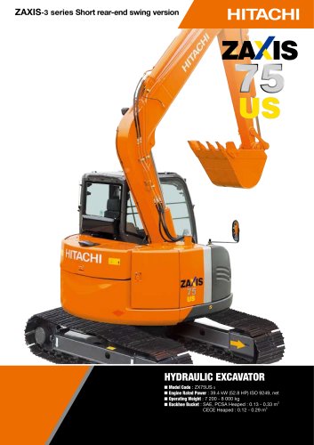 download HITACHI ZAXIS 75US 5N 85USB 5N Hydraulic Excavator able workshop manual