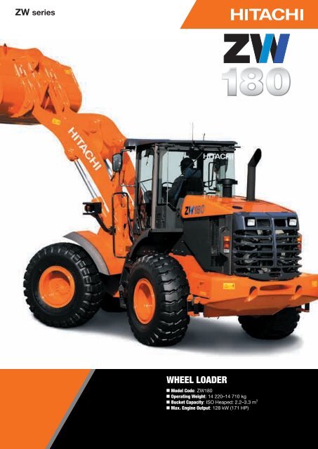 download HITACHI ZW180 Wheel Loader able workshop manual