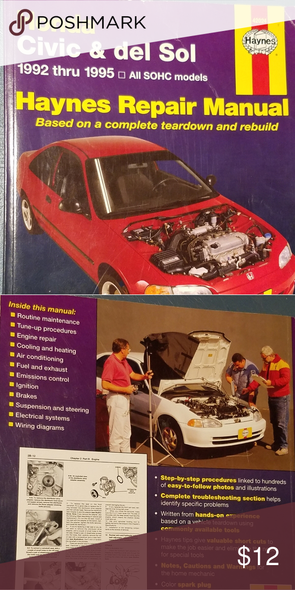 download Del Sol workshop manual