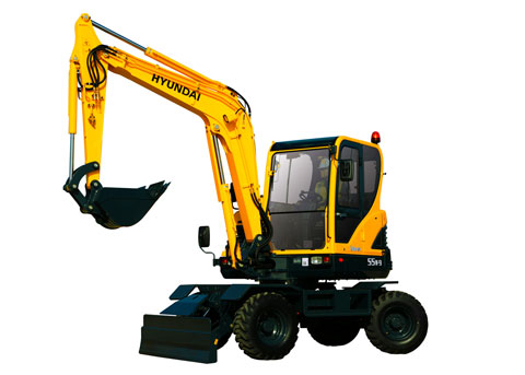 download HYUNDAI Wheel Excavator R55W 9 able workshop manual