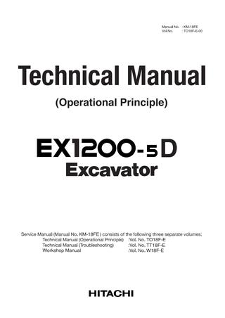 download Hitachi EX2600 6 Hydraulic Excavator able workshop manual