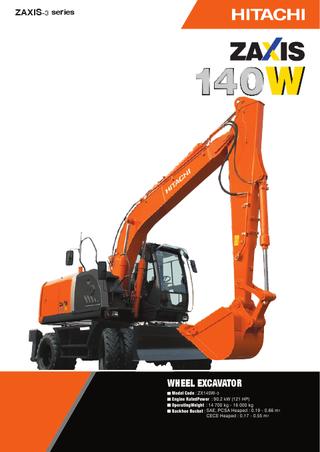 download Hitachi ZX140W 3 ZAXIS Hydraulic Excavator able workshop manual