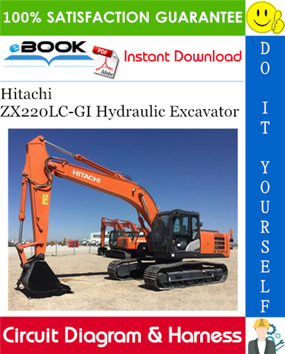 download Hitachi Zaxis 225US 3 Hydraulic Excavator able workshop manual