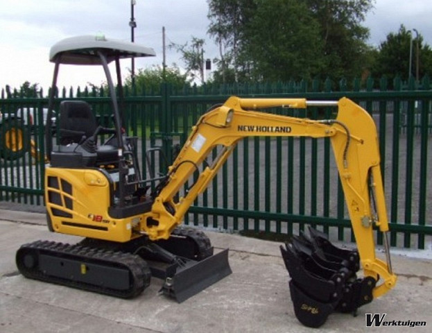 download Holland E18SR Mini Crawler Excavator able workshop manual