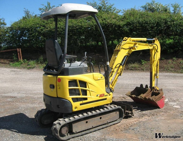 download Holland E18SR Mini Crawler Excavator able workshop manual