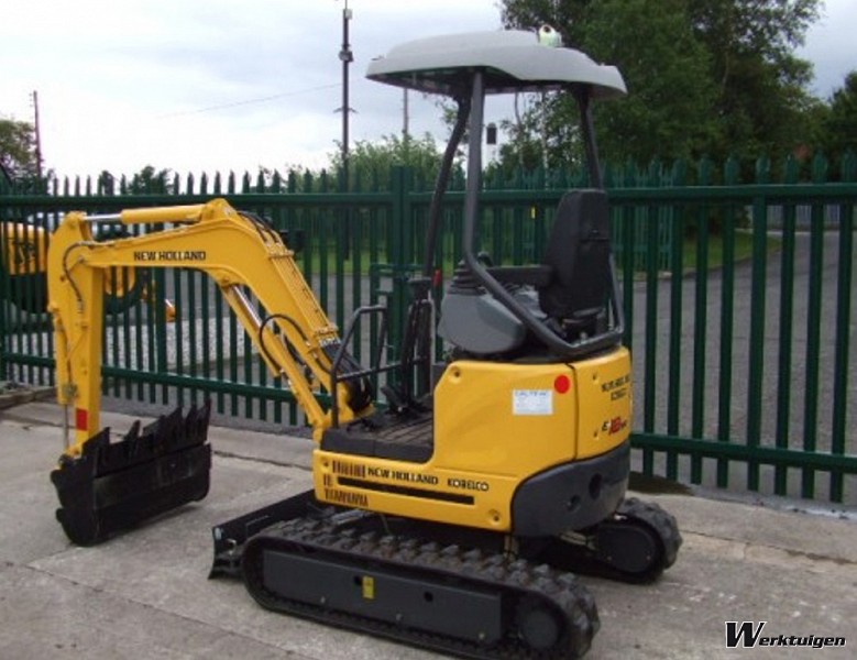 download Holland E18SR Mini Crawler Excavator able workshop manual