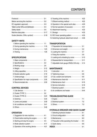 download Hyundai Crawler Excavator R480 520LC 9S able workshop manual