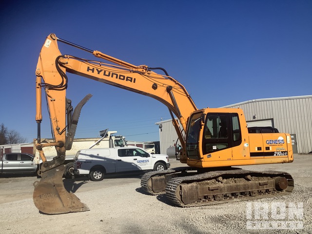 download Hyundai Crawler Excavator Robex 210LC 7A able workshop manual