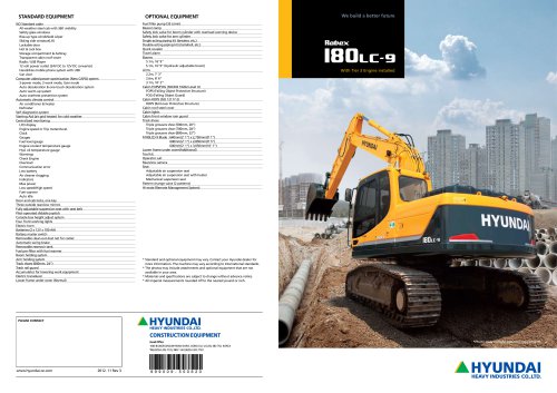 download Hyundai Crawler Type Excavator R180LC 3 able workshop manual