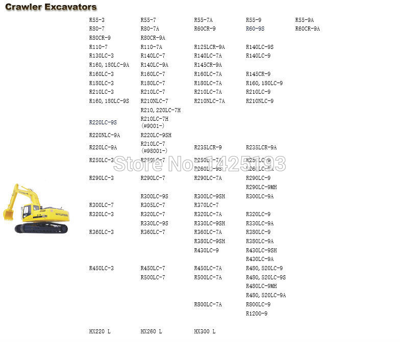 download Hyundai R160LC 9 180LC 9 Crawler Excavator able workshop manual