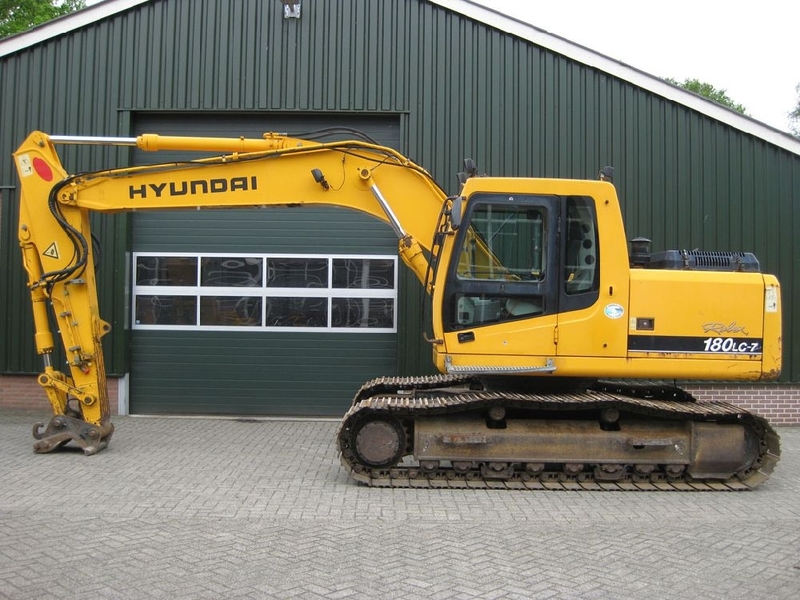 download Hyundai R180LC 7 Crawler Excavator able workshop manual